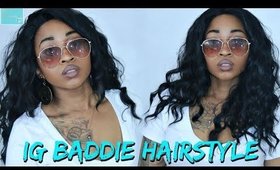 HOW TO ☆  INSTAGRAM "BADDIE" HAIRSTYLE #NoFrauds