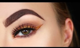 Fall Makeup 2016 // Glitter Eyeliner Makeup Tutorial