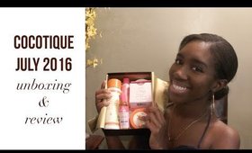 COCOTIQUE July 2016 Unboxing & Review | You Be-Natural and Luster's Pink Takeover Box