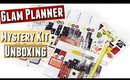 Glam Planner Mystery Kit: OCTOBER UNBOXING, Monthly Mystery Subscription