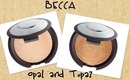 BECCA Shimmering Skin Perfector Pressed in Opal & Topaz Review