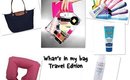 TAG:: What's in my bag "Travel Edition" #robybertaintour