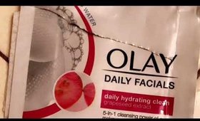 Just Add Water.... Olay Daily Facial Wipes