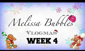 Vlogmas Week 4 ~ Presents / Christmas Day / Boxing day shopping / Giveaway Sneak Peek