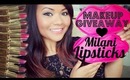 MAKEUP GIVEAWAY ♡ 20 Milani Color Statement Lipsticks & Lip Bag! - TheMaryberryLive