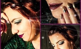 Emerald Vixen: Edgy Party Look! (What I Wore for NYE)