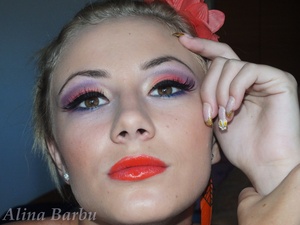 Make-up : Alina Barbu (me )
Model : Kapy