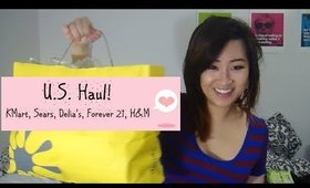 U.S. (TRY ON) Haul! KMart, DELiA*s, Forever 21, H&M | misscamco