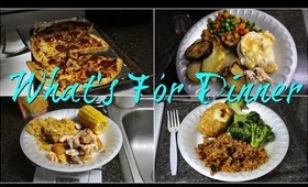 WHAT'S FOR DINNER | FAMILY MEAL IDEAS | QUICK AFFORDABLE MEALS