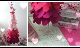 Valentines Day DIY: Ombre Heart Tree