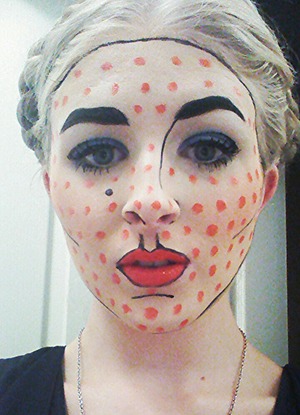 Halloween Inspiration: Pop Art Make Up