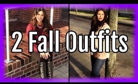 2 "Cute Fall Outfits" For Women | 2 Casual Ideas To Wear With Boots