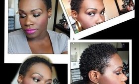 Natural Hair Styling (-TWA/4C)-Get Those Curls Popping