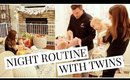 Night Routine with 11 Month Twin Girls | Kendra Atkins