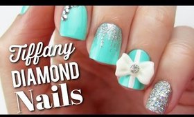 Tiffany Blue Diamond Nails + BIG NEWS!
