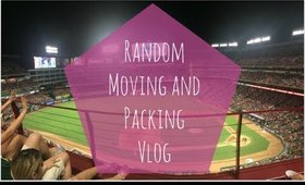 Random Moving and Packing Vlog