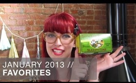 January 2013 Sickly Favorites