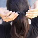 Simple Bow Ponytail