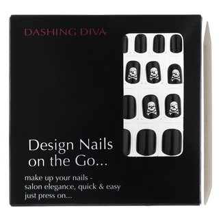 Dashing Diva Design Nails On The Go - Skulls & Diamonds