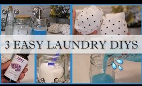 3 EASY LAUNDRY DIYS YOU NEED TO TRY!