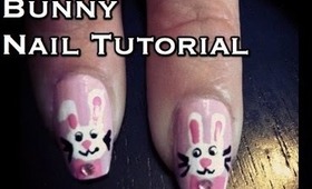 Cute Easter Bunny Rabbit Nail Tutorial