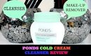 PONDS COLD CREAM CLEANSER REVIEW | SHEISDEETV