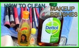 How To Clean Makeup Brushes with Baby Shampoo At Home Professionally