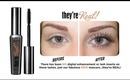 BENEFIT: THEY'RE REAL MASCARA REVIEW PLUS DEMO!