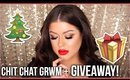 Holiday Chit Chat GRWM: Red Lips, Mental Illness, and a GIVEAWAY!
