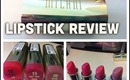 Milani Color Statement Lipsticks | Review