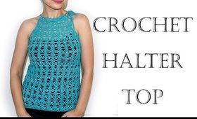 Crochet Lace Halter Top