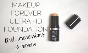Makeup Forever Ultra HD Foundation Stick | First Impression & Review