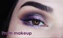 Prom Makeup / Purple Hues
