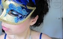 Elegant Masquerade Hair & Makeup Halloween Tutorial