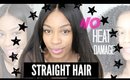 How to Wear Natural Hair under Straight Wigs