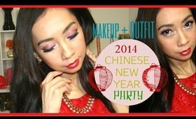 CHINESE NEW YEAR makeup+outift (2014)