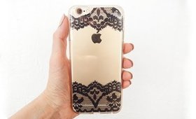 DIY Lace Phone Case