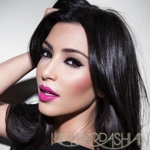 Always love kims make-up always natural with a pop on the lips :)