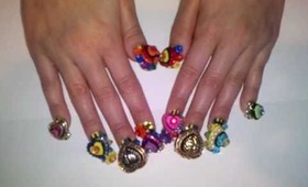 Nail Art "My Funny Valentine" 8D by BellaGemaNails