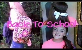 Back To School: Makeup,Hair,&Outfit♡