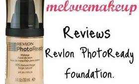 Review · Revlon PhotoReady Foundation.