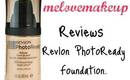 Review · Revlon PhotoReady Foundation.