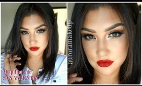 Maquillaje de Dia de San Valentin /Valentines Day Makeup tutorial| auroramakeup