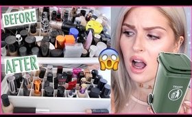 Foundation & Concealer 🔪 ORGANIZE AND DECLUTTER MY MAKEUP COLLECTION! 😏