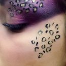 Leopard makeup