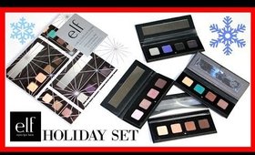 ELF Holiday Nude to Bold Look Books | Review & Swatches