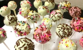 How to make Cake Pops (Easy Basic Tutorial for Beginners)