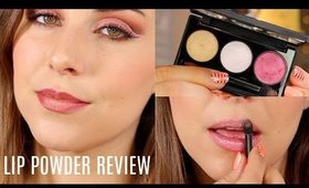 LIP POWDER review: Stellar Stardust Lip Powder Palette | Bailey B.