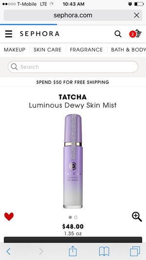 tatcha luminous dewy skin mist alternatives