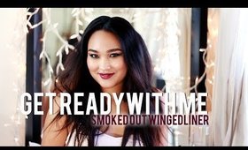 Smoked out Winged Liner Makeup | GRWM